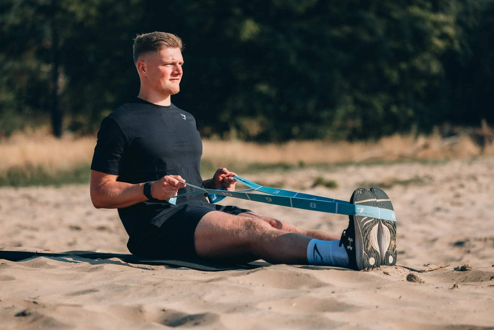 8x efficiënte FITELASTIX® weerstandsband oefeningen