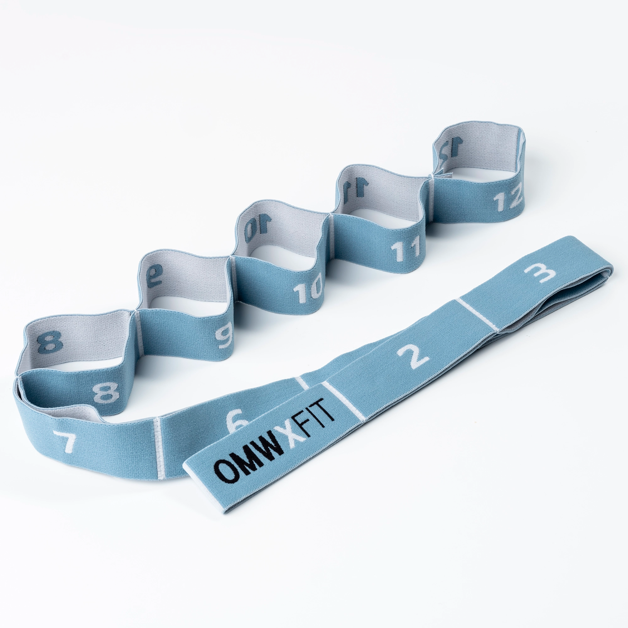 OMWXFIT Blauwe weerstandsband van stof – FITELASTIX®